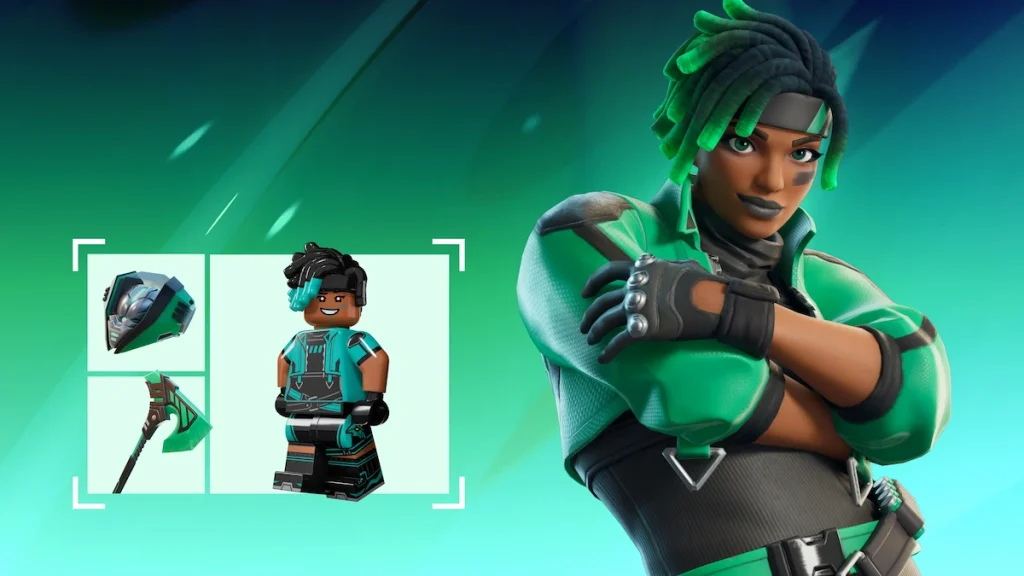 Fortnite Emerald Gamer Pack