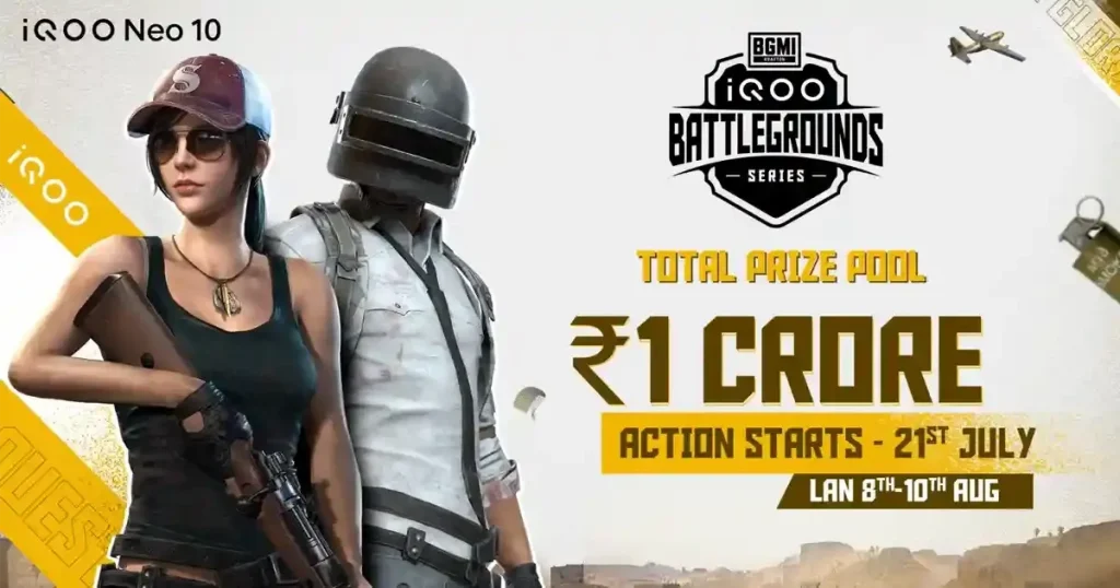 iQOO BGMI Tournament 2025 – Date, Format, Prize and What’s Coming