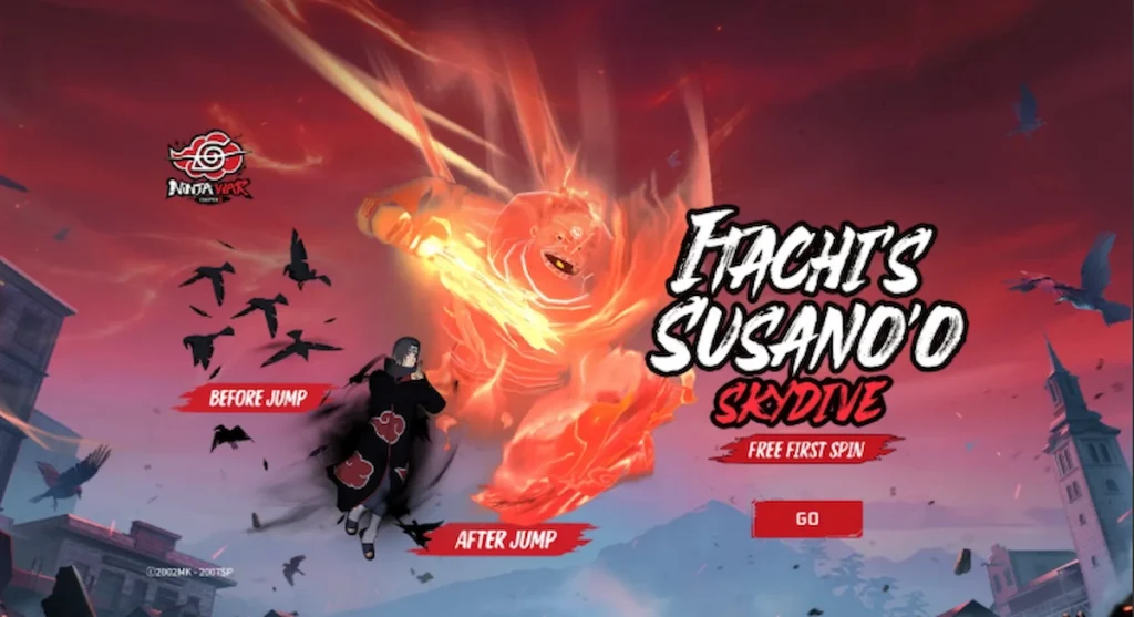 Free Fire MAX Itachi’s Susano’o Skydive: How to Get It in Faded Wheel