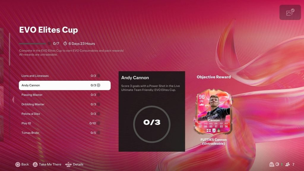 Objective Segments, Tasks, and Rewards
