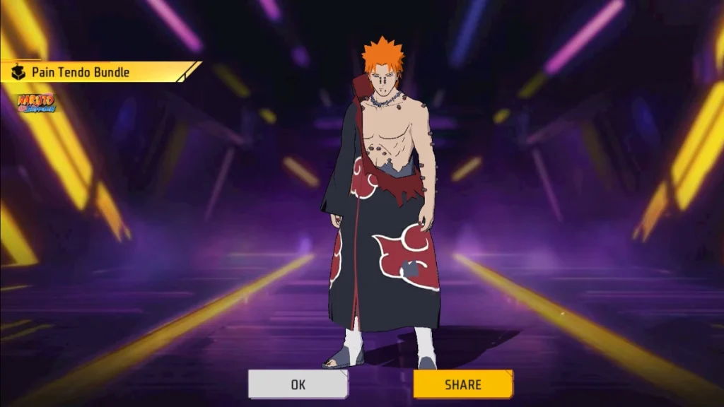 Pain tendo ingame view