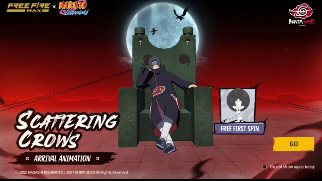 Free Fire MAX Step Up Event: How to Get the Scattering Crows MVP Animation