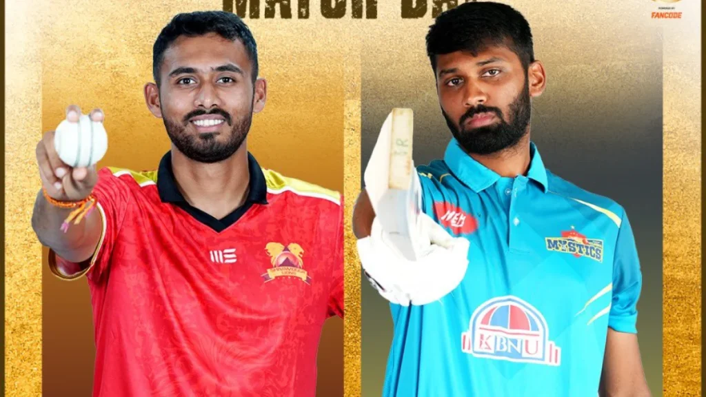 Maharaja T20 Trophy 2025 Match 11: Shivamogga Lions vs Gulbarga Mystics Prediction, Pitch Report, Streaming & More