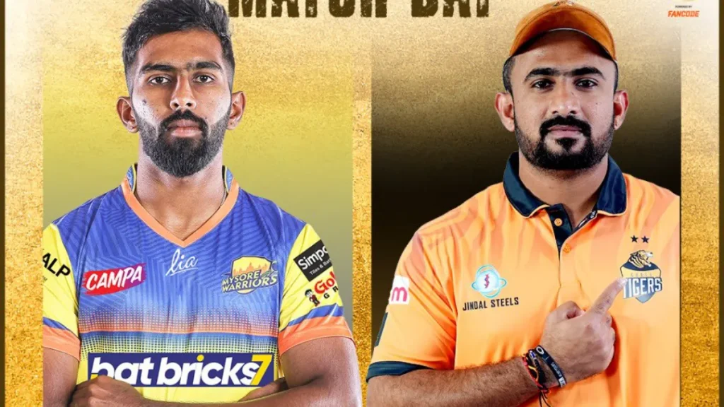 Maharaja T20 Trophy 2025 Match 12: Mysore Warriors vs Hubli Tigers Prediction, Pitch Report, Streaming & More
